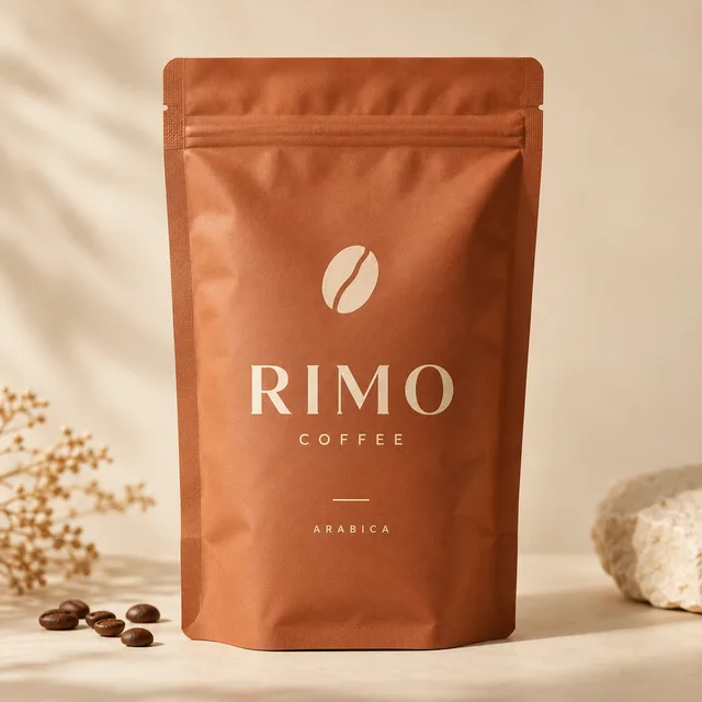 Bao bì minh họa RIMO Arabica