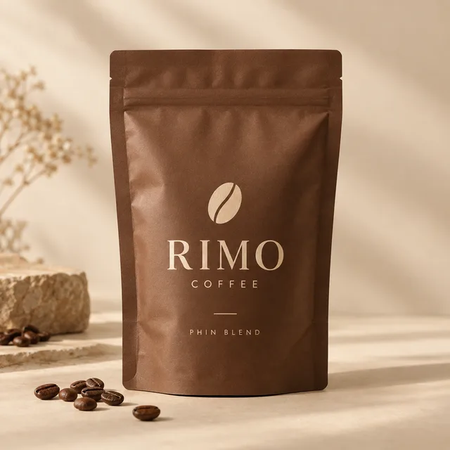 Bao bì minh họa RIMO Phin Blend